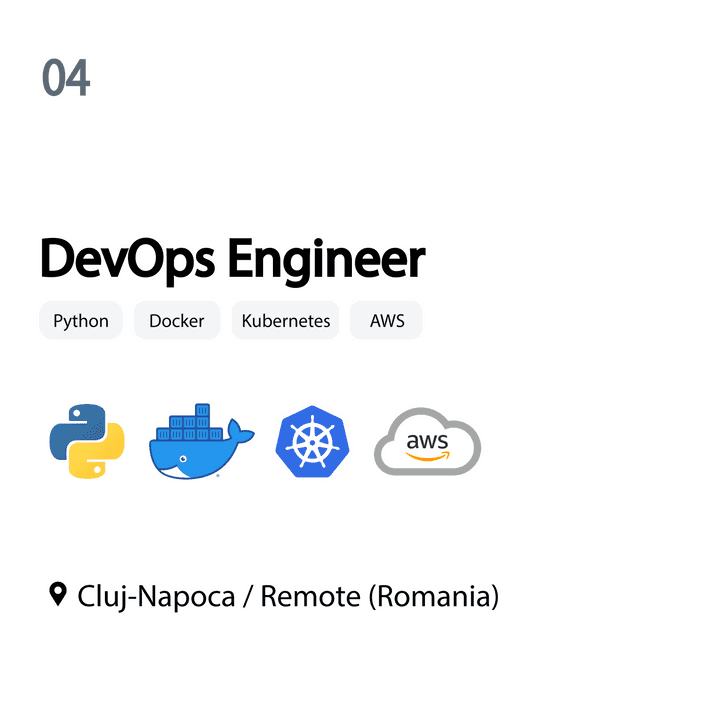 DevOps Engineer in Cluj-Napoca